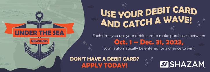 Under the Sea Rewards Debit Card Promo